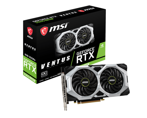 کارت گرافیک MSI GeForce RTX 2060 SUPER VENTUS OC 8GB